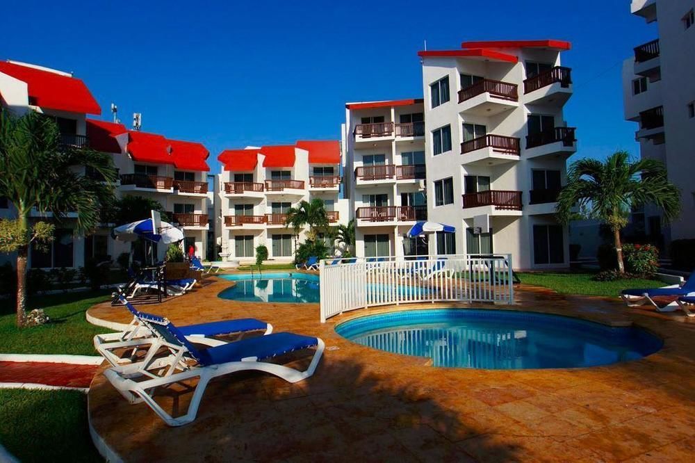 Las Perlas Condos Cancún Exteriör bild
